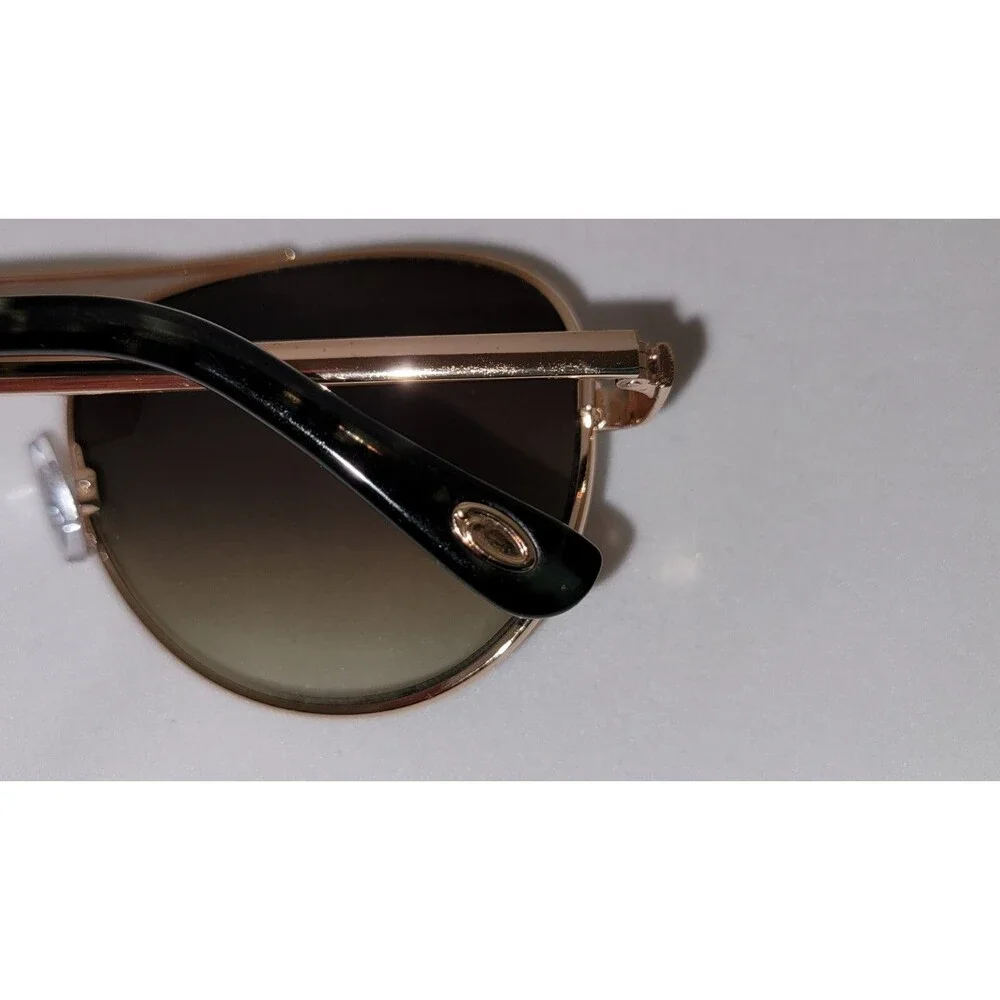 O by Oscar de la Renta Sunglasses Gold Aviator MOD-307 718 Gradient Vintage